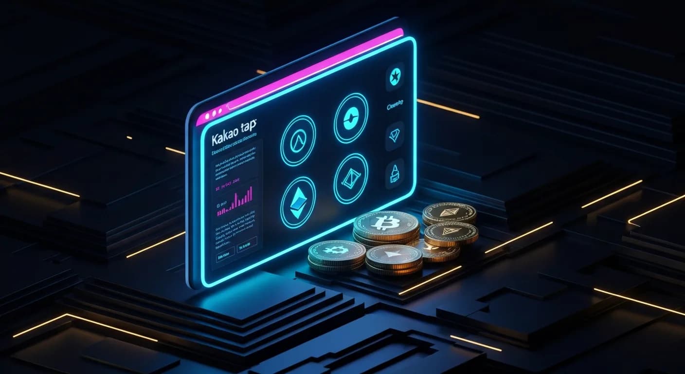 AI-generated editorial illustration for Kakao taps Circle to explore won stablecoin payment infrastructure