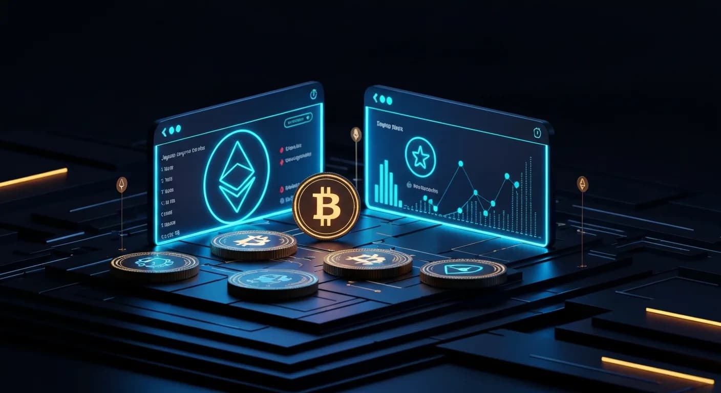 AI-generated editorial illustration for Live updates: Bitcoin at $63,600 as rare US-Japan yen action tests carry-trade fears