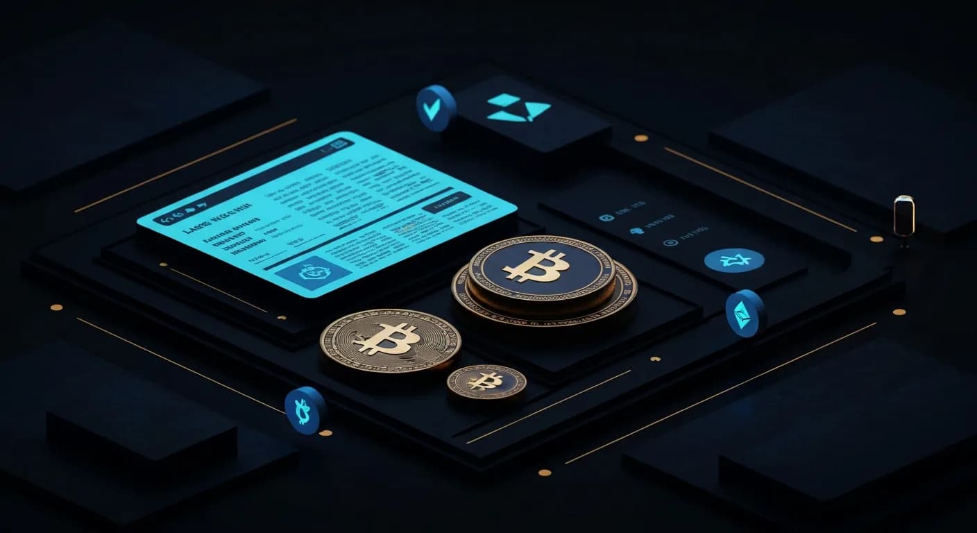 AI-generated editorial illustration for Zcash gets a Washington lobbyist to push crypto policy