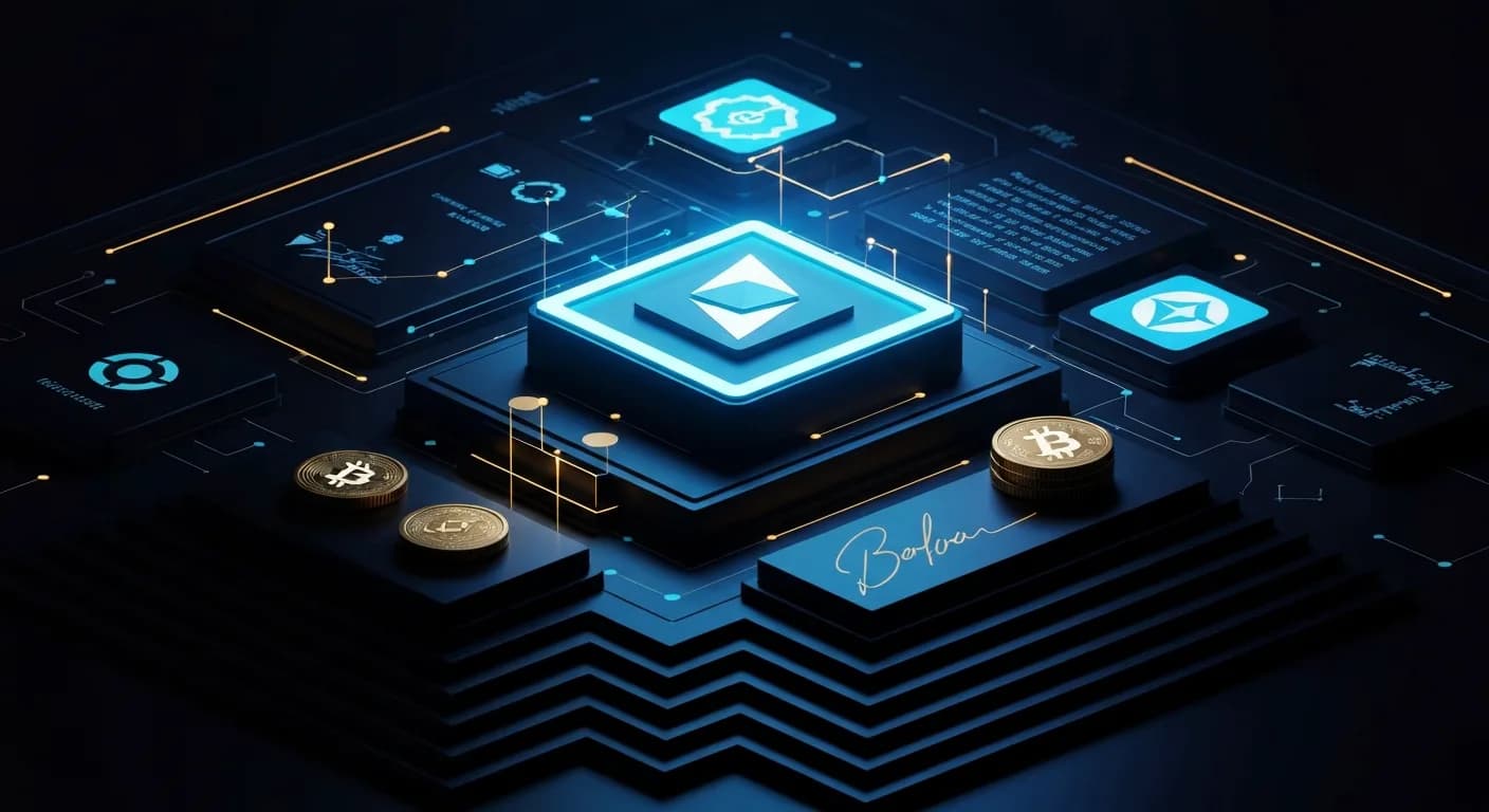 AI-generated editorial illustration for MEXC adds Bittensor TAO staking for its global user base