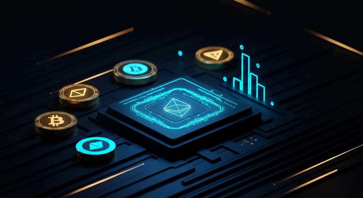 AI-generated editorial illustration for SEC sends crypto custody rule overhaul to White House for review