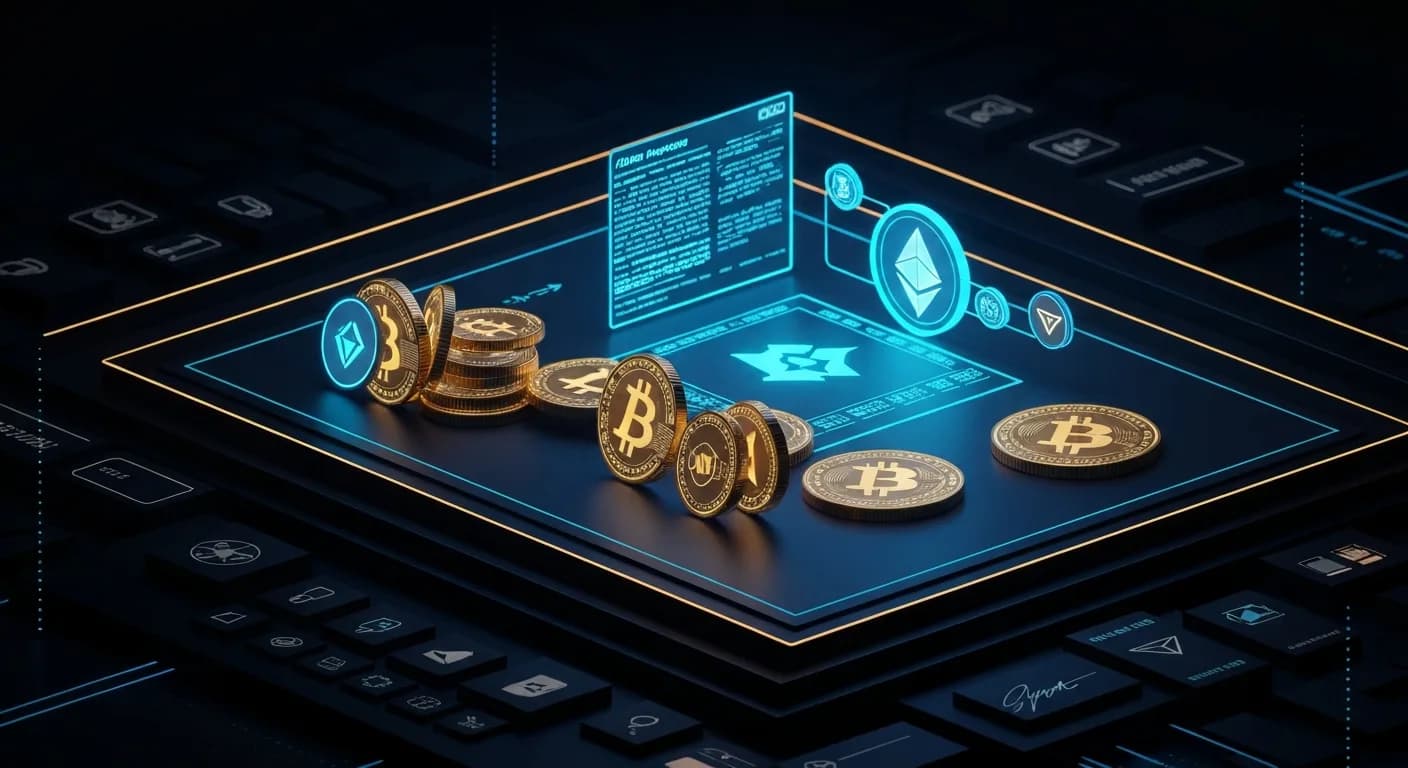 AI-generated editorial illustration for SEC allows Franklin Templeton funds to invest in onchain money fund