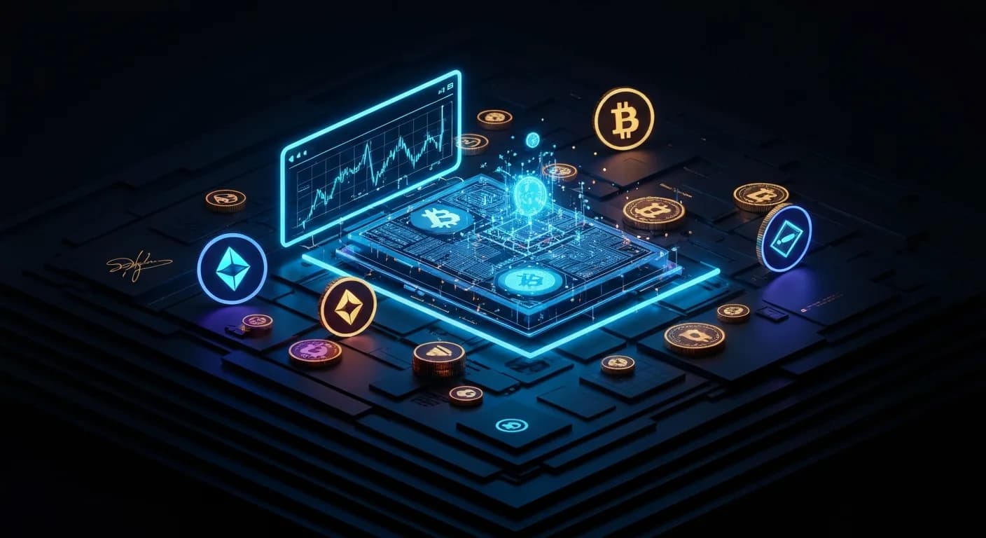 AI-generated editorial illustration for SEC, CFTC sue Goliath Ventures over $400M crypto Ponzi scheme