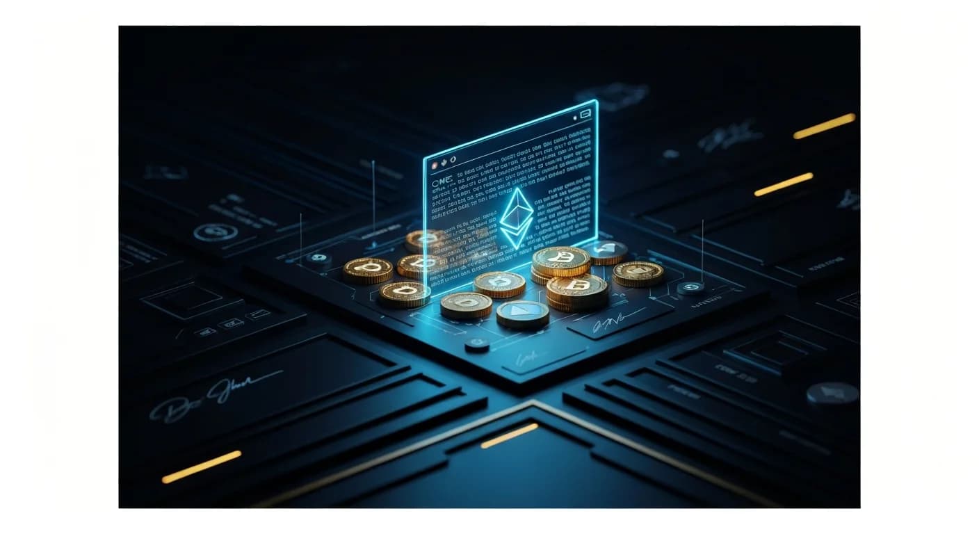 AI-generated editorial illustration for SEC to review Nasdaq bitcoin options approval after CME challenge