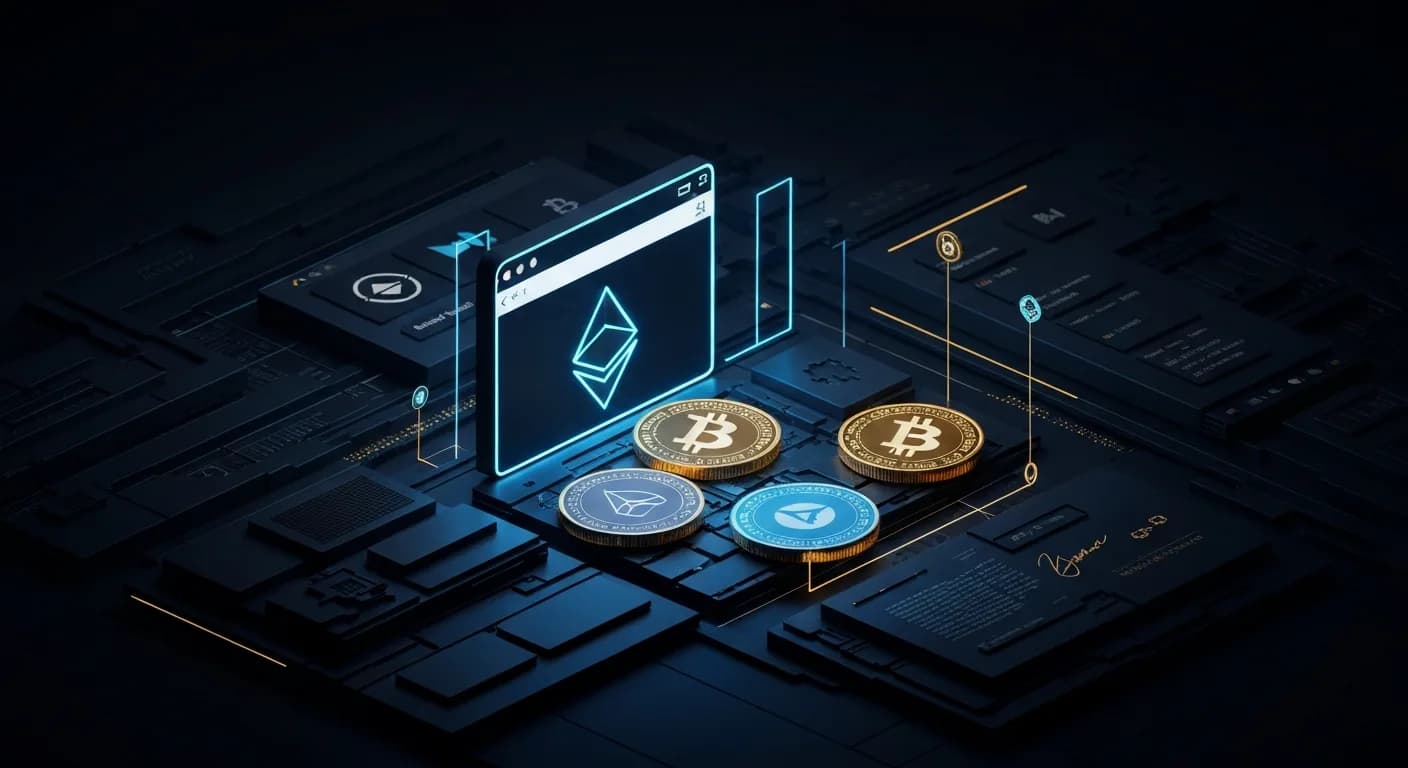 AI-generated editorial illustration for Solo Bitcoin miner nets $200,000 as Coldcard hardware wallet drains rocks sentiment