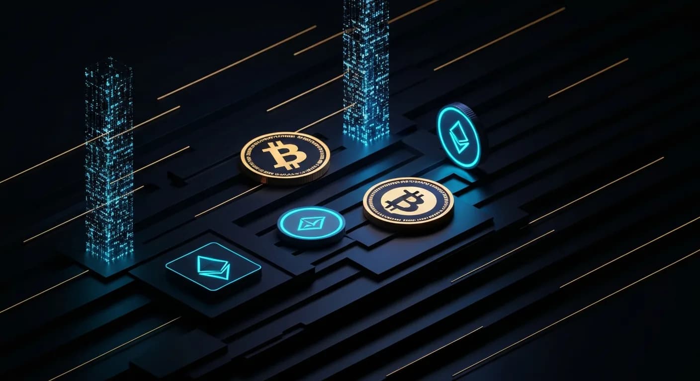 AI-generated editorial illustration for South Korean stablecoin outflows top $367M in June: Report