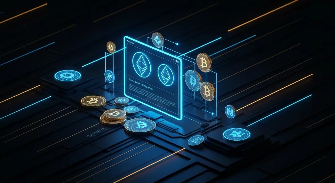 AI-generated editorial illustration for Strategy sold another $105 million of bitcoin last week, repurchased $81.2 million of STRC