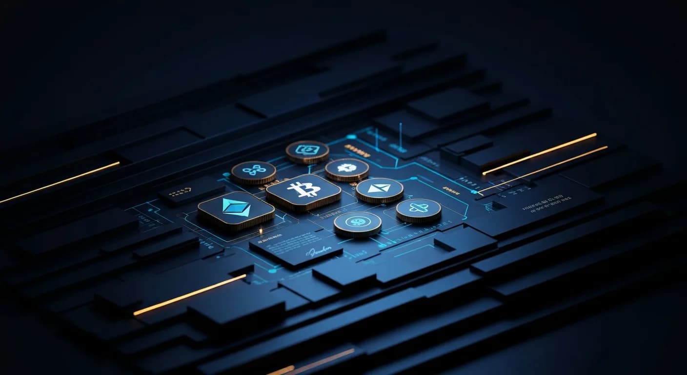 AI-generated editorial illustration for Tether expands tokenization business into Saudi Arabia, starting with real estate