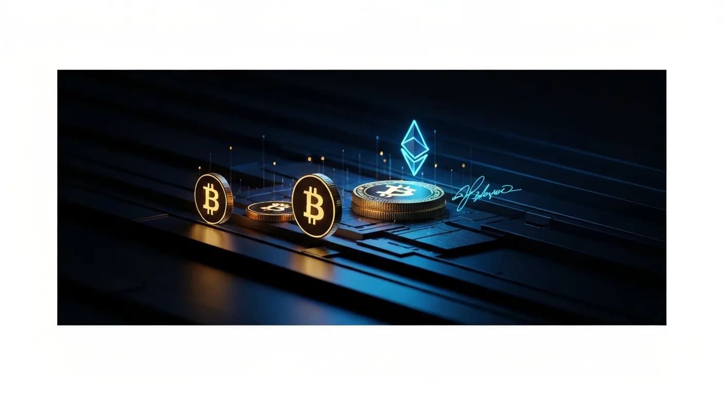 AI-generated editorial illustration for The most popular bitcoin call option has slipped by $10,000