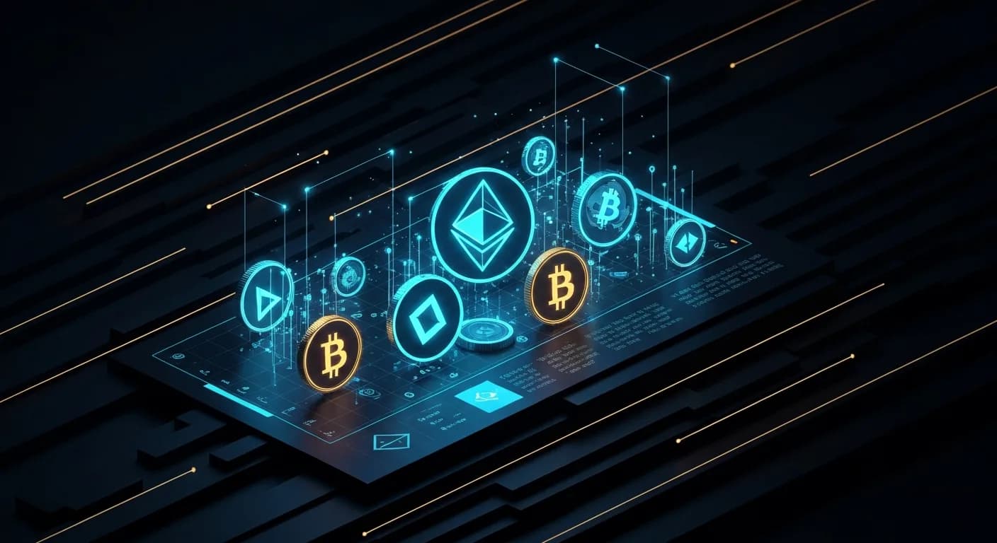 AI-generated editorial illustration for Tom Lee's BitMine ether holdings rise to 5.77 million tokens, or 4.8% of total supply