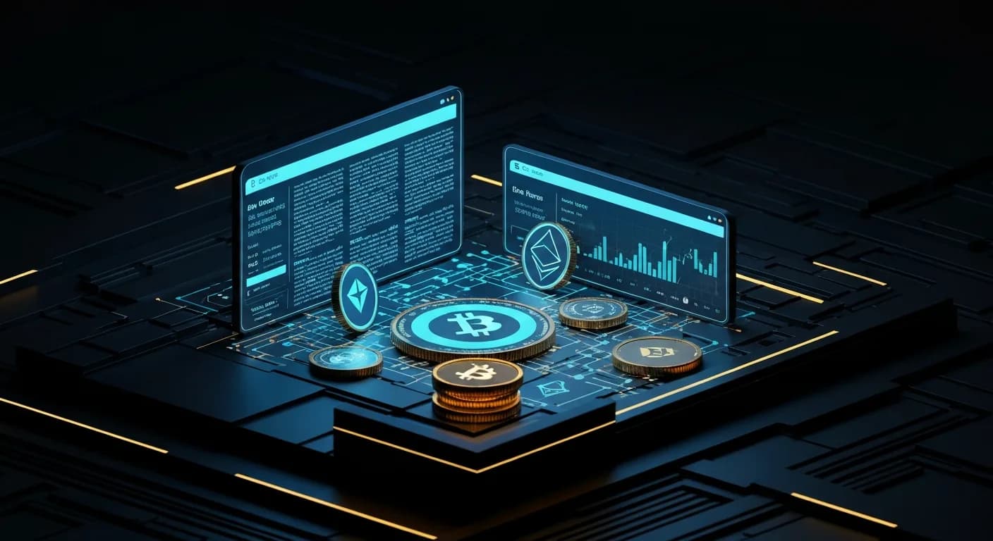 AI-generated editorial illustration for U.S. SEC sets meeting to propose Reg Crypto to support certain digital assets offerings