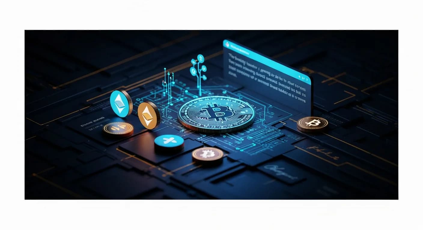 AI-generated editorial illustration for U.S. Senate puts off crypto Clarity Act for now as it focuses limited bandwidth elsewhere