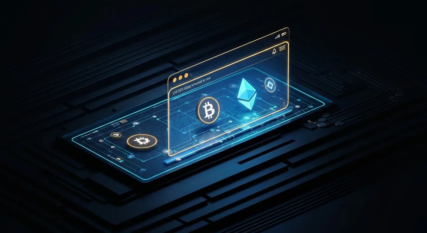 AI-generated editorial illustration for US officials barred until 2029 from issuing or sponsoring tokens under CLARITY’s proposed ethics rules