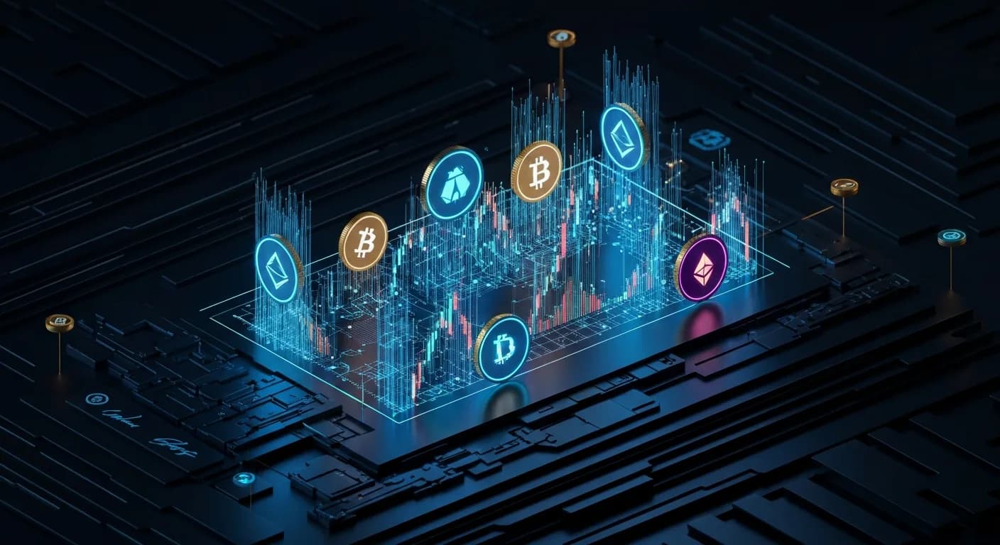 AI-generated editorial illustration for What are perps, anyway? Everything you need to know about crypto’s hottest trading instrument